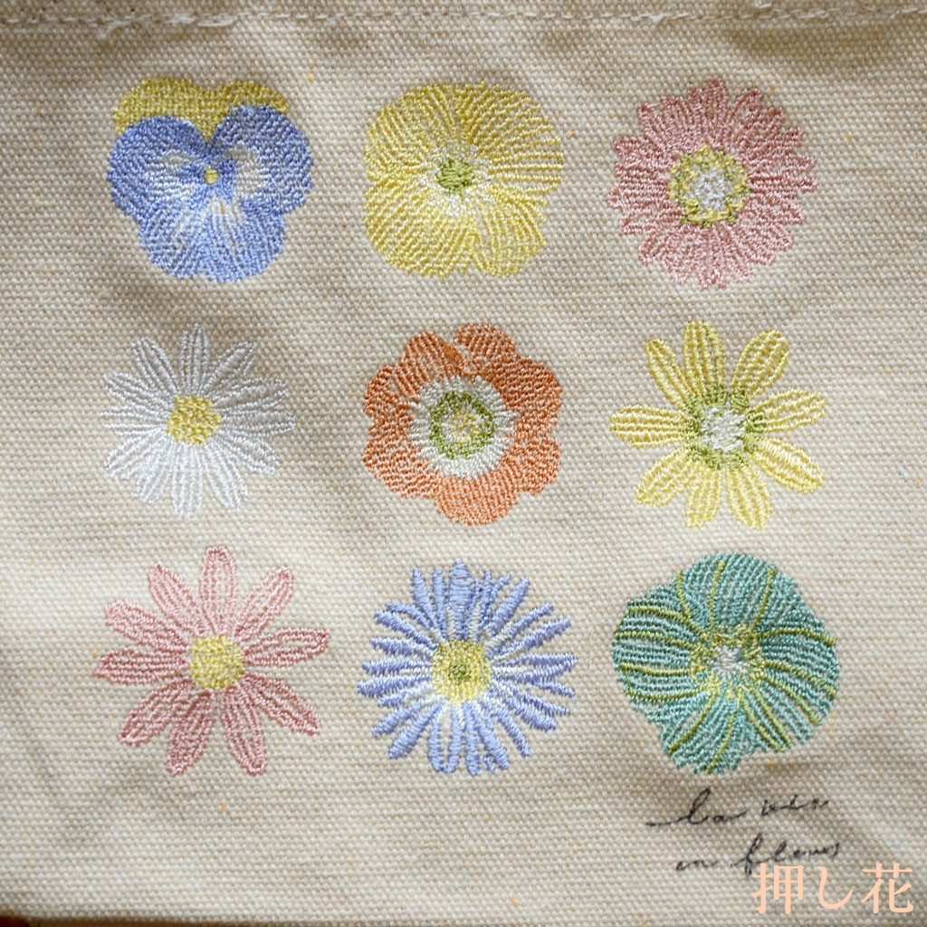 【ito&】 柔らかい色彩の刺繍が美しいミニトートバッグ