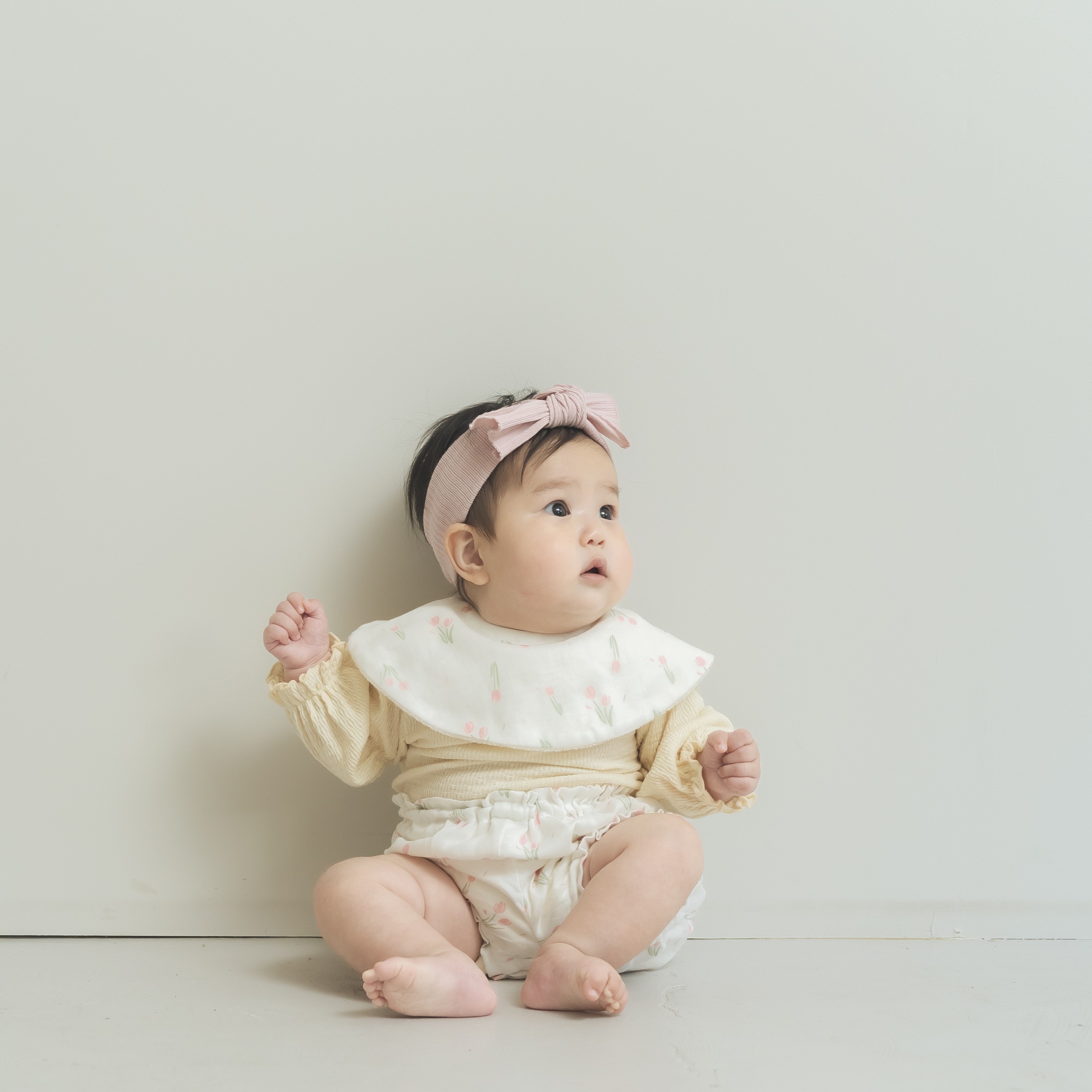 【名入れギフト】花言葉スタイ・ヘアバンド・ブルマセット