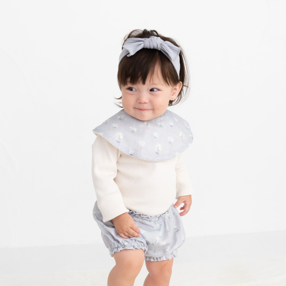 【名入れギフト】花言葉スタイ・ヘアバンド・ブルマセット