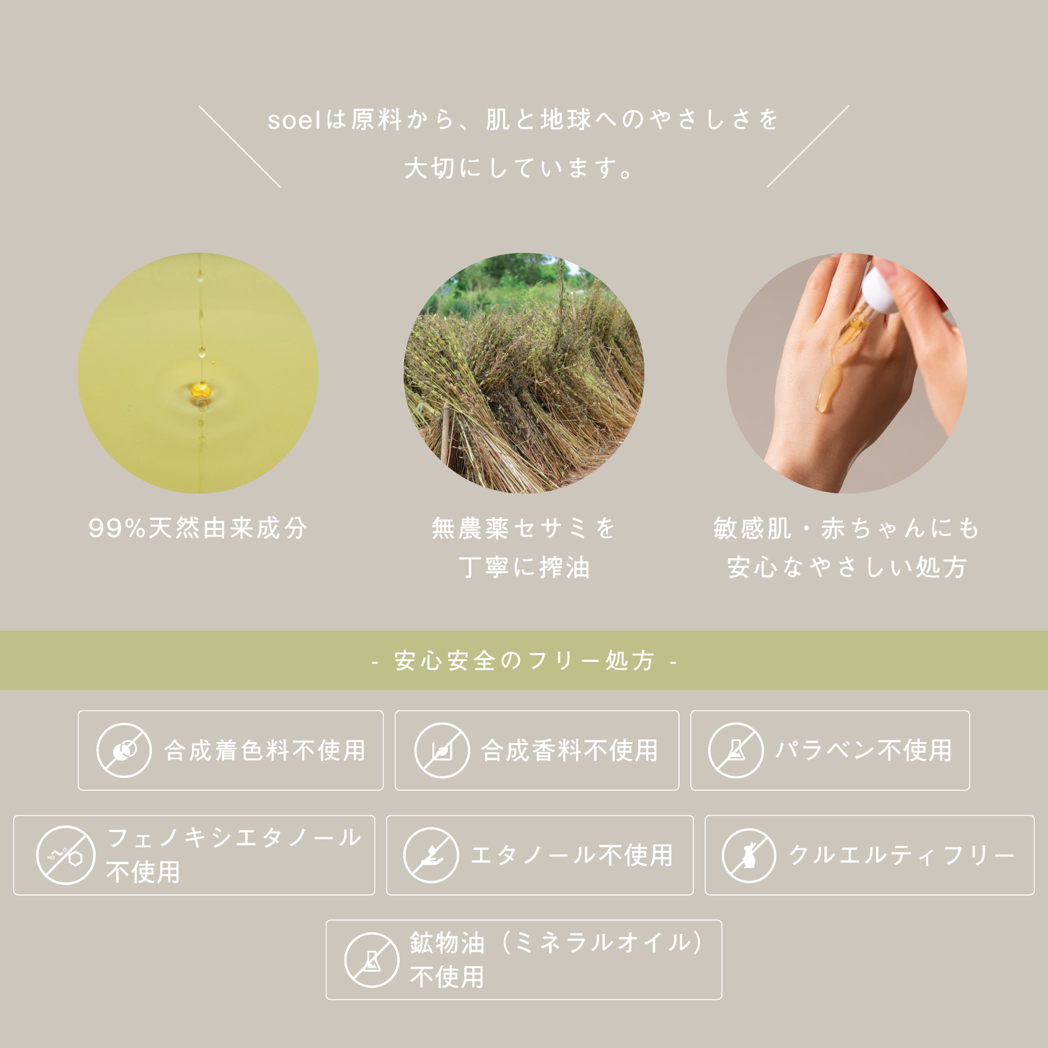 LIVING-OIL オーガニックセサミオイル 60mL