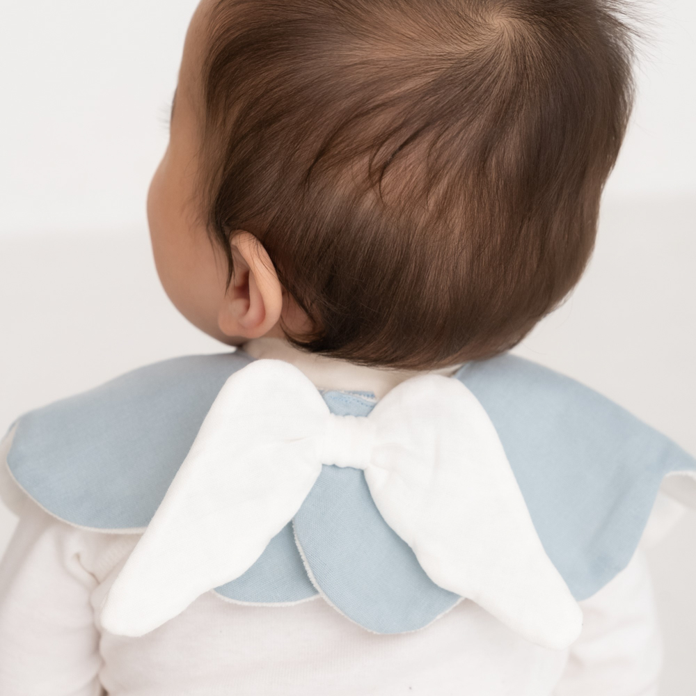 【名入れギフト】もこもこ天使スタイ