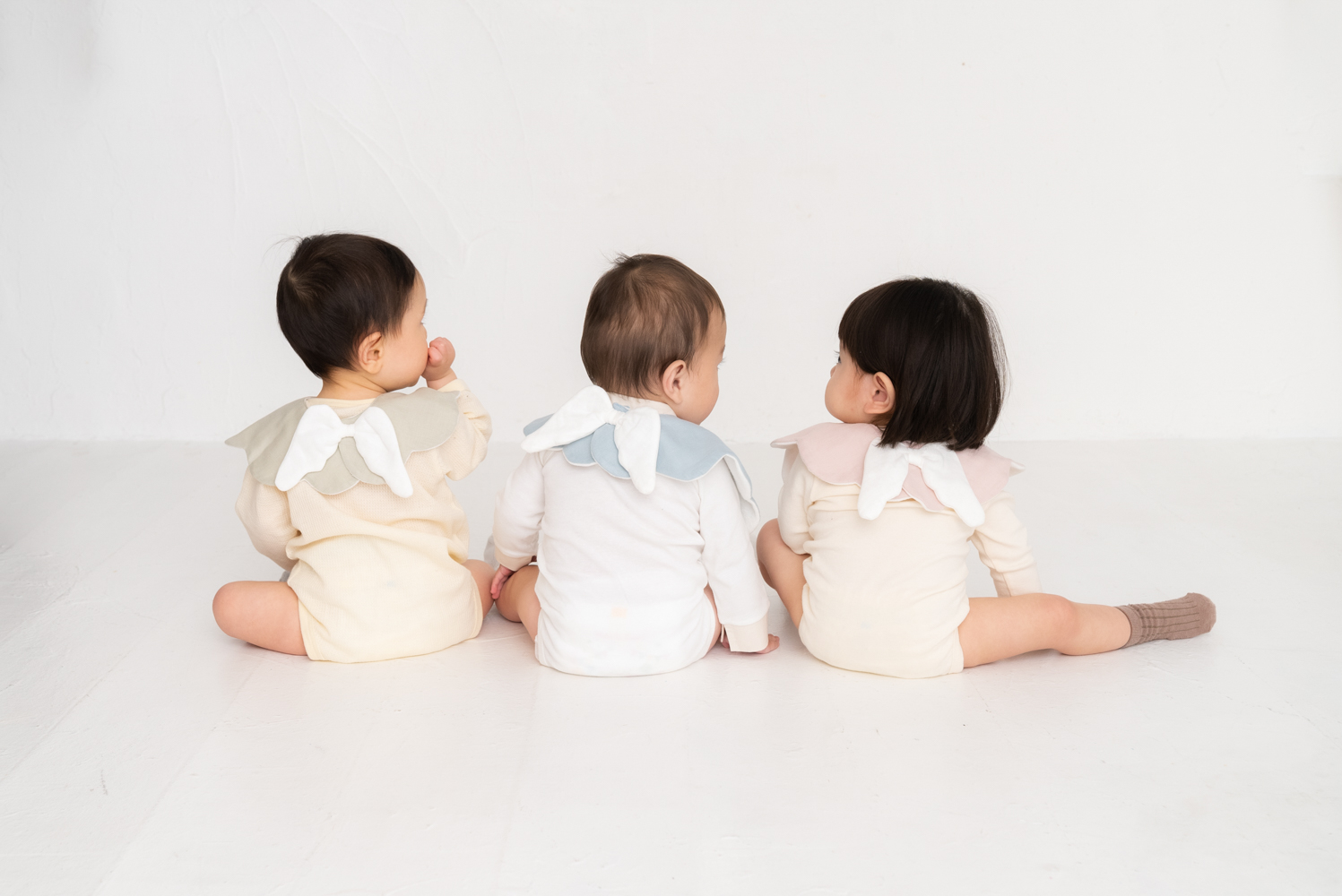 【名入れギフト】もこもこ天使スタイ