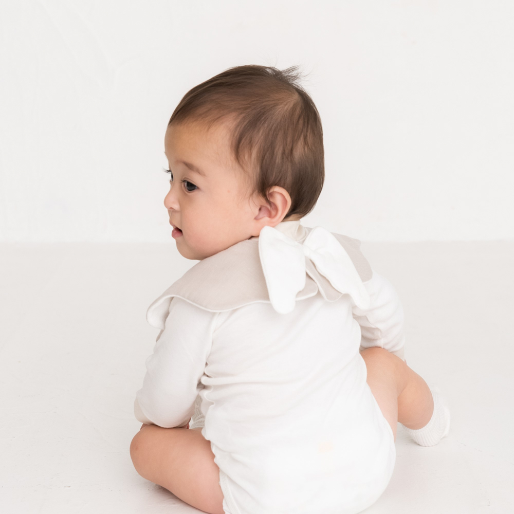 【名入れギフト】もこもこ天使スタイ