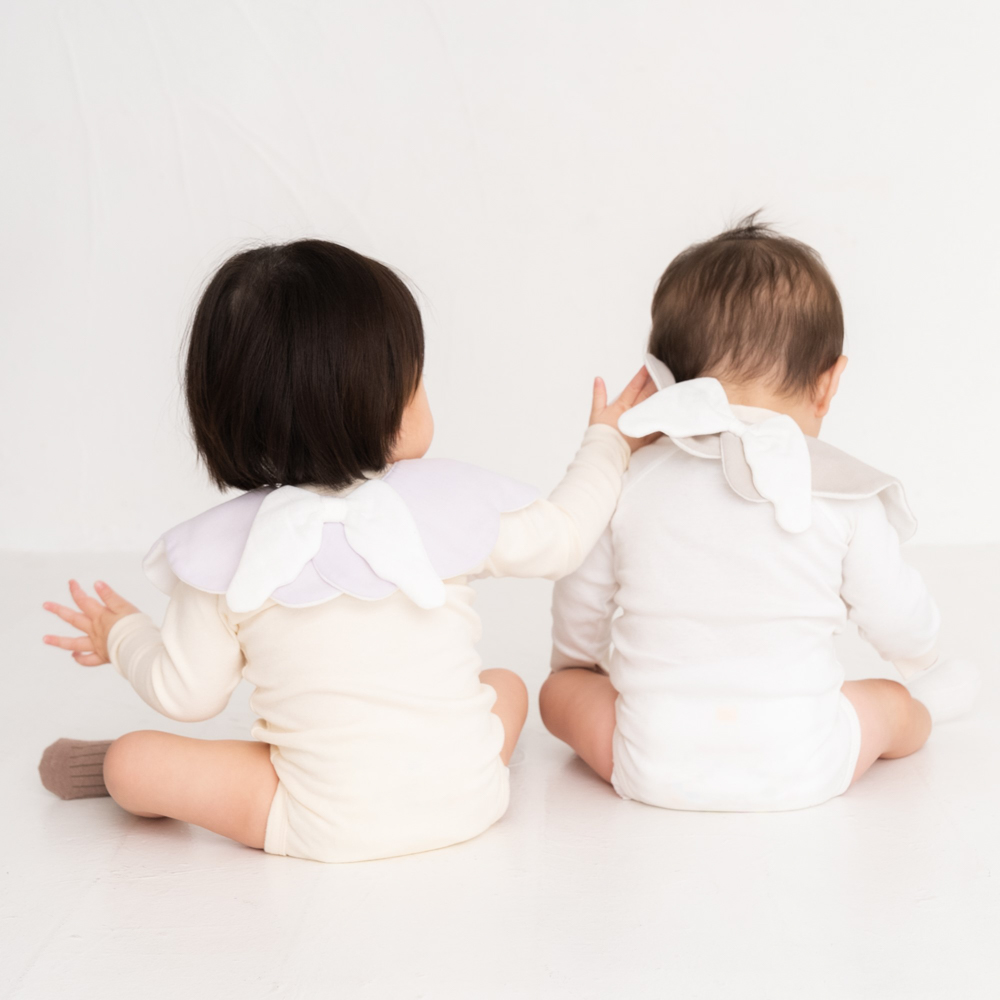 【名入れギフト】もこもこ天使スタイ