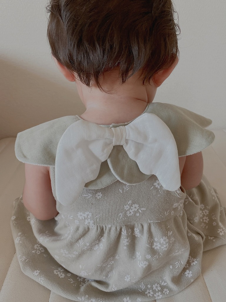 【名入れギフト】もこもこ天使スタイ