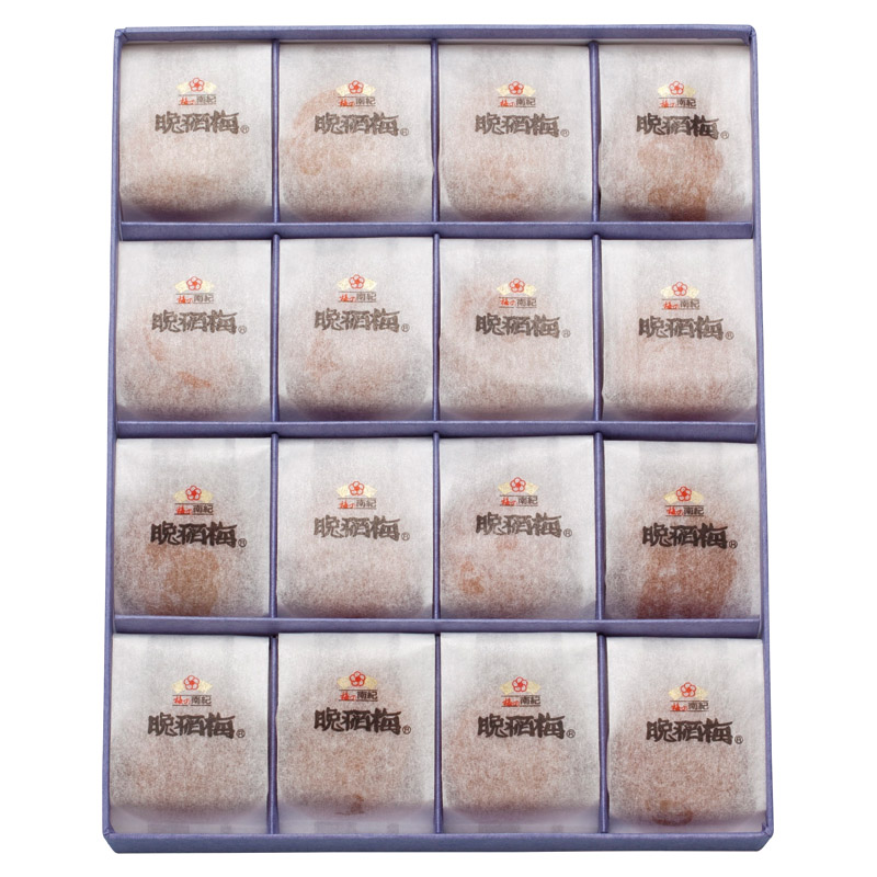 紀州晩稲梅16粒（塩分約8%）