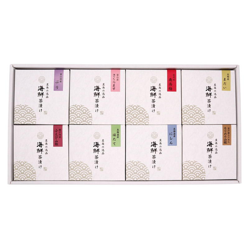 国産具材だし茶漬けセットなつれ8種セット