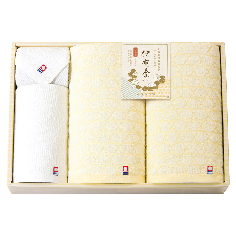 IBUKI日本製 愛媛今治 タオルセットペア4P