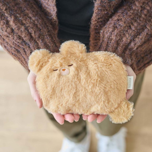 レンジですぐにホッカホカ ジェル湯たんぽ hocca ハンドウォーマー ねこ／くま
