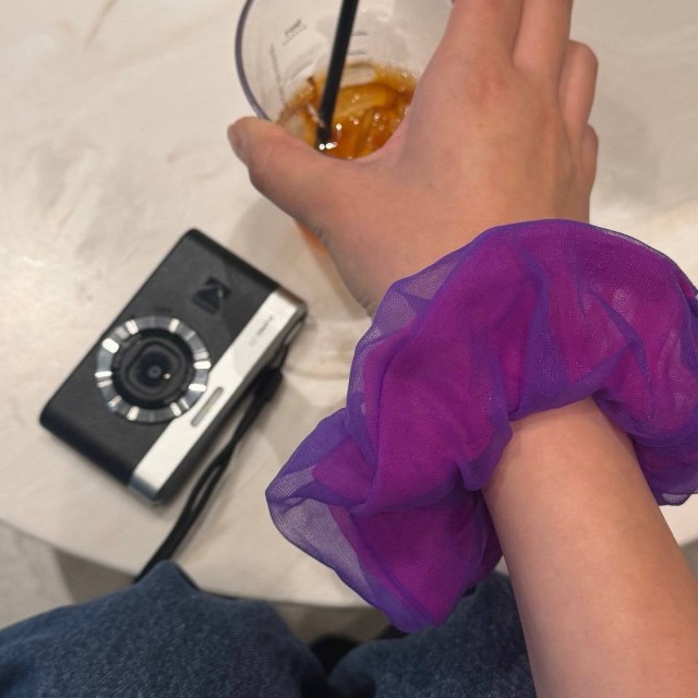 paani フラワーシュシュ