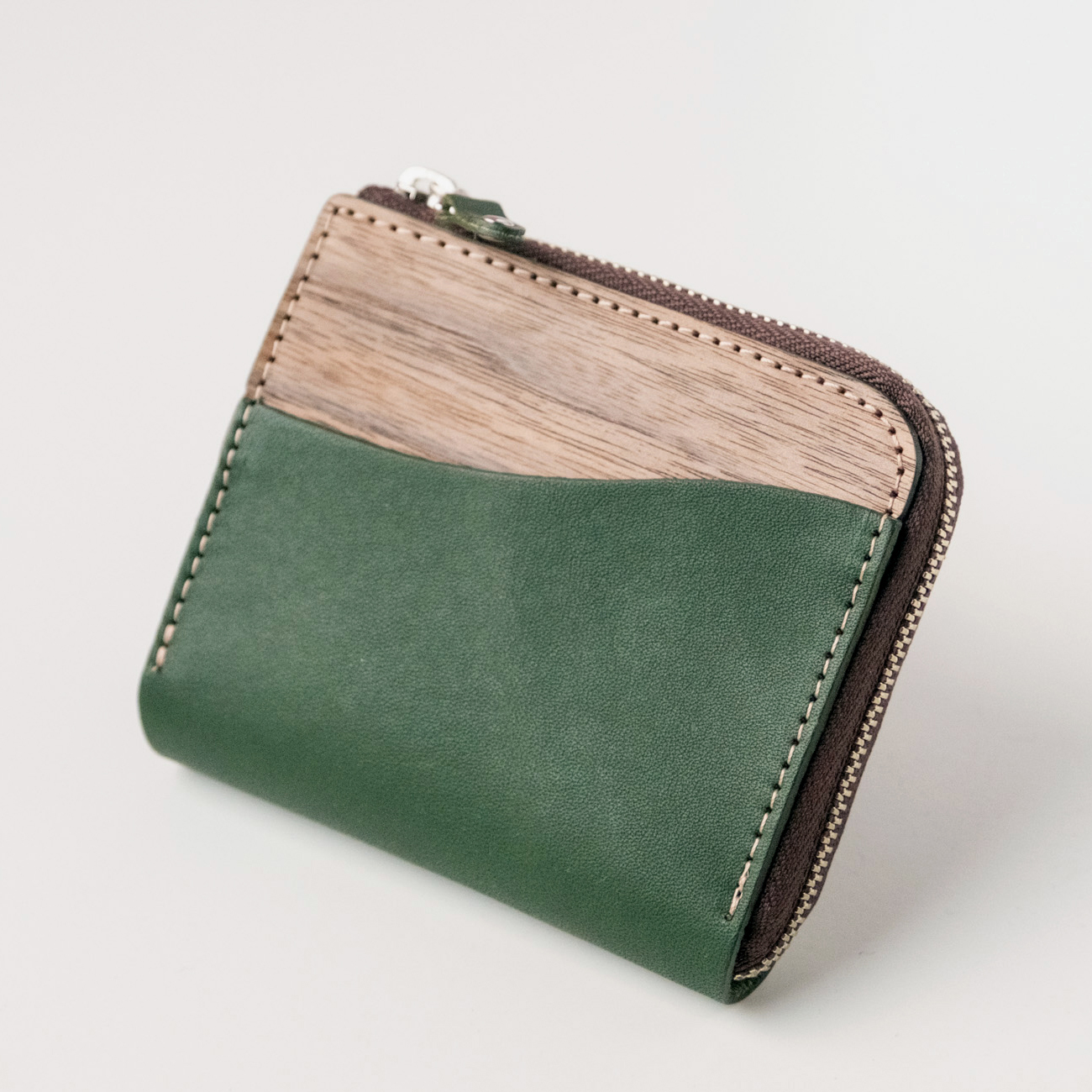 REAL WOOD Compact wallet NE