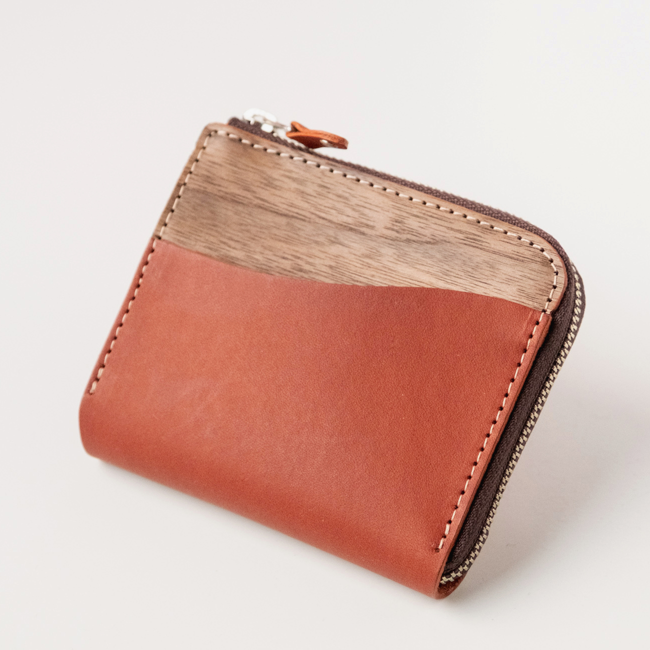 REAL WOOD Compact wallet NE