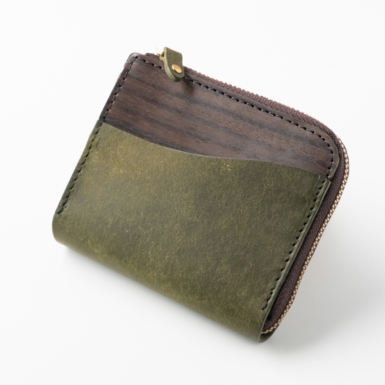 REAL WOOD Compact wallet NE