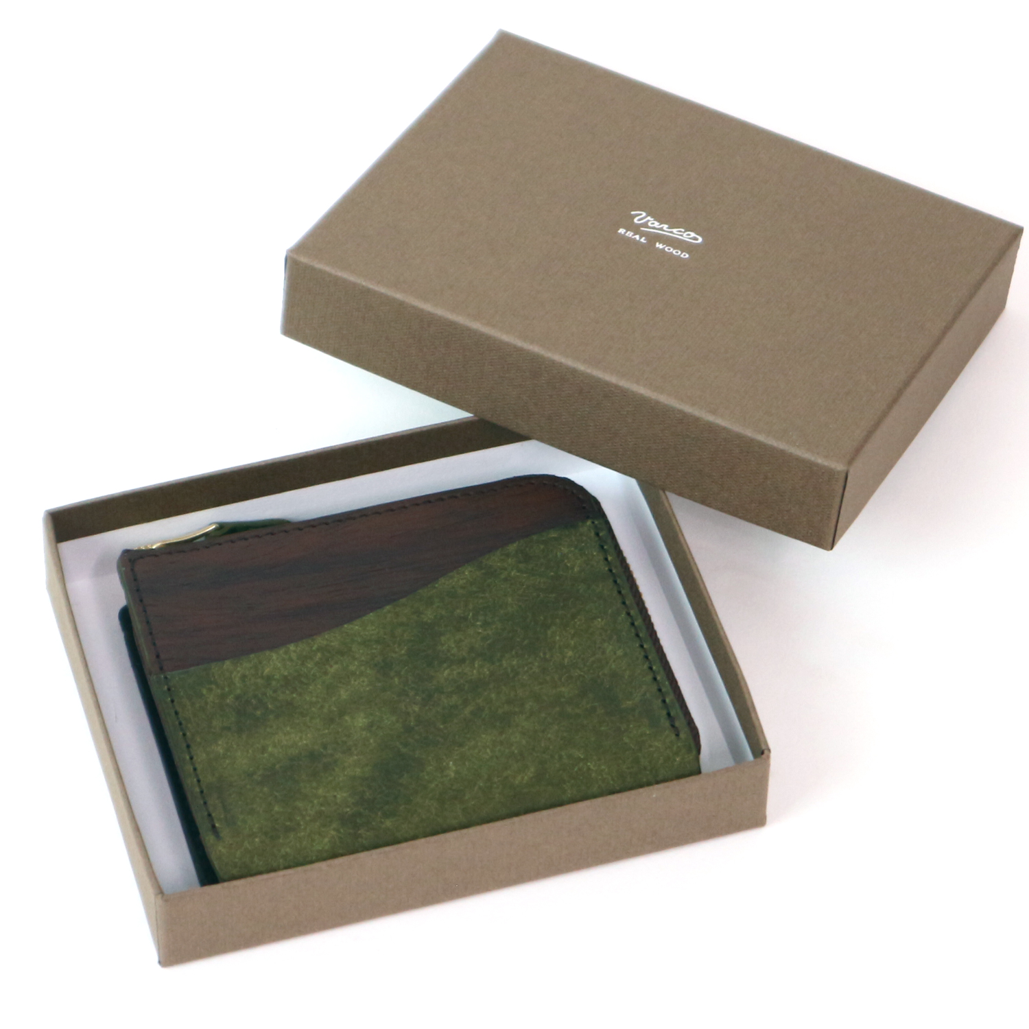 REAL WOOD Compact wallet NE