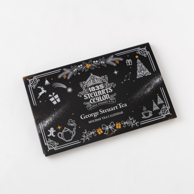 【ファーストクラスで採用された紅茶】HOLIDAY TEA GIFT ホリデーシルバー（アドベントカレンダー）