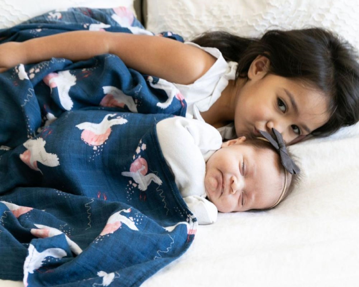 バンブーモスリンスワドル