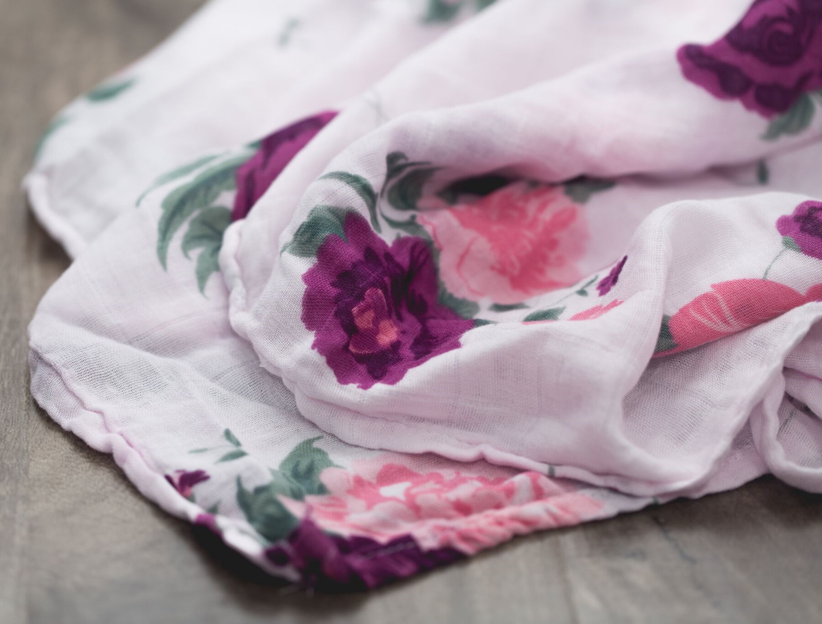 バンブーモスリンスワドル