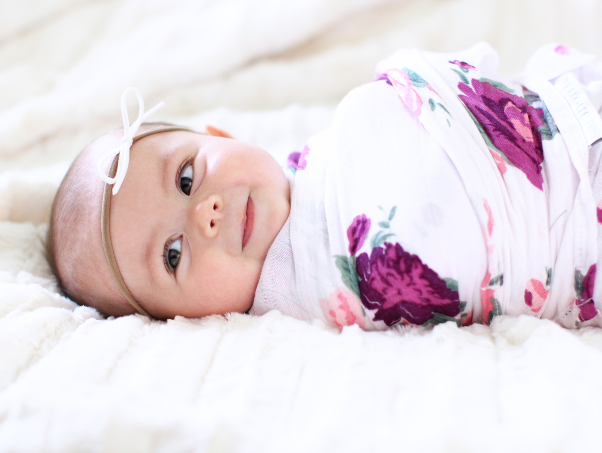 バンブーモスリンスワドル