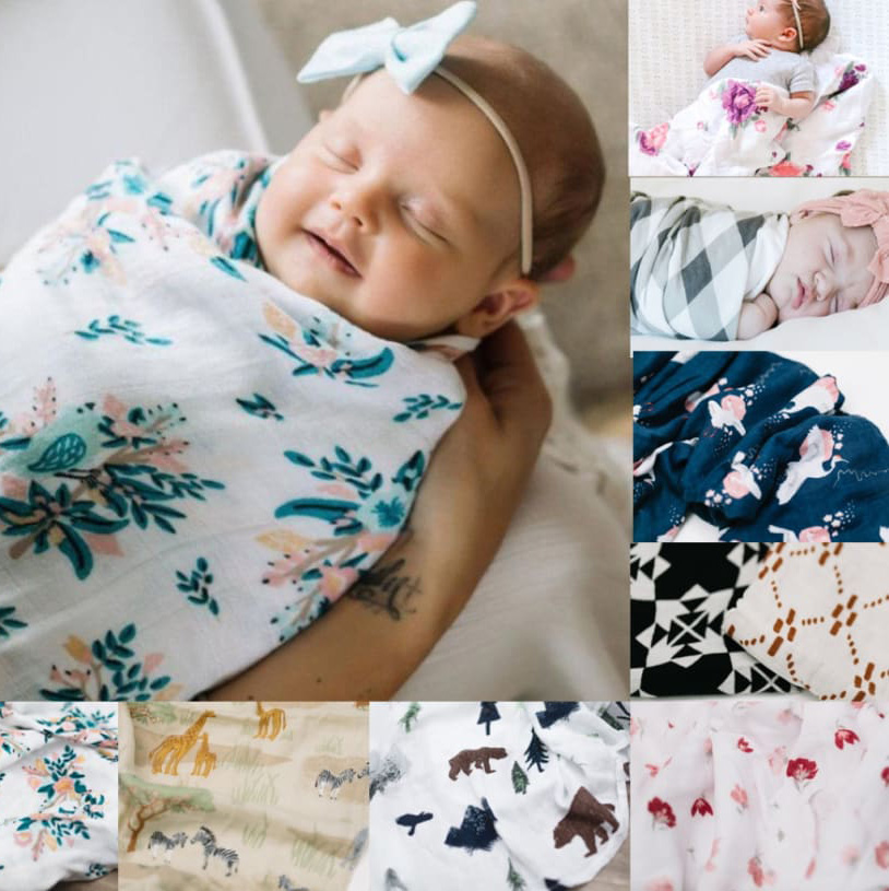 バンブーモスリンスワドル