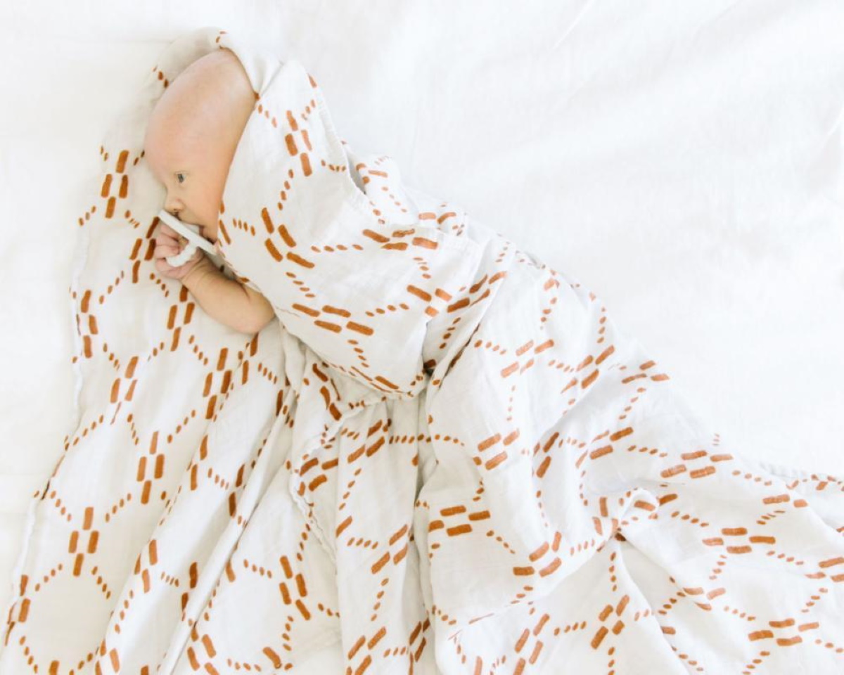 バンブーモスリンスワドル