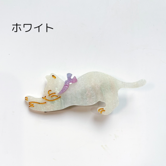 カファレル猫缶×のびネコ前髪クリップセット