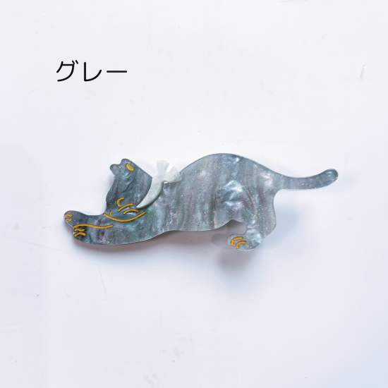カファレル猫缶×のびネコ前髪クリップセット