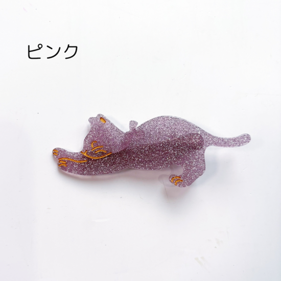 カファレル猫缶×のびネコ前髪クリップセット