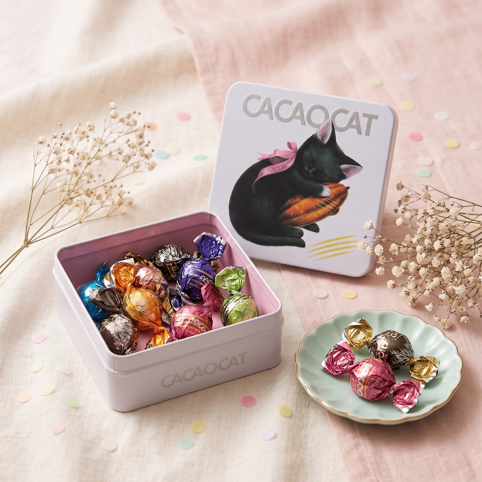 Cosme&Relaxカタログギフト×CACAOCAT缶セット