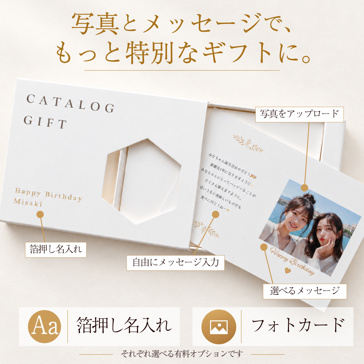 Cosme&Relaxカタログギフト×カファレルねこのティータイムセット
