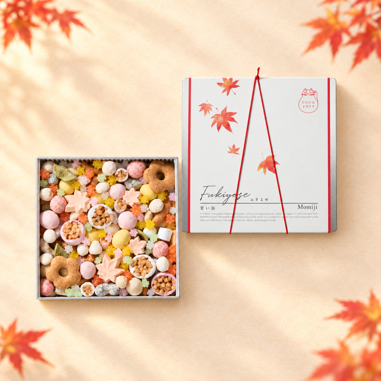 ふきよせ　甘い缶　MOMIJI