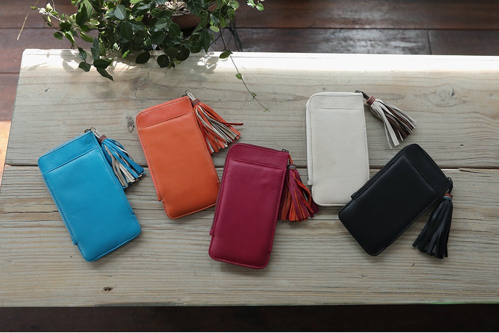 Comfy / シープスキン スマホポシェット