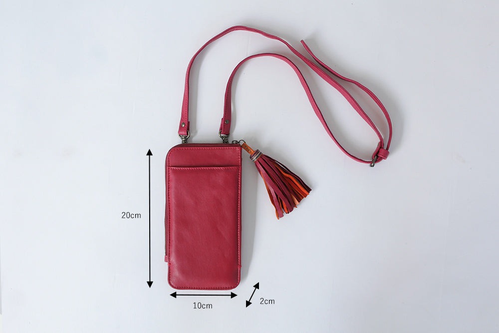 Comfy / シープスキン スマホポシェット