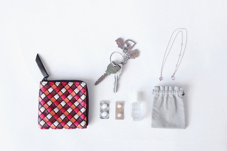 Half Wallet / シープスキン ミニ財布