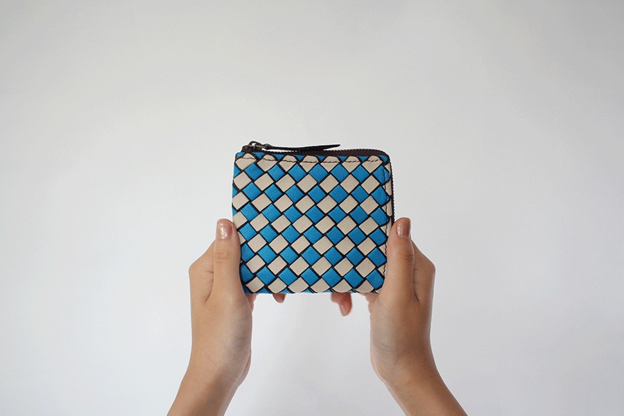 Half Wallet / シープスキン ミニ財布