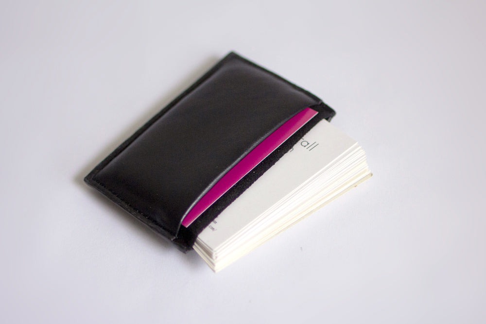 Slim Card Case / シープスキン スリムカードケース