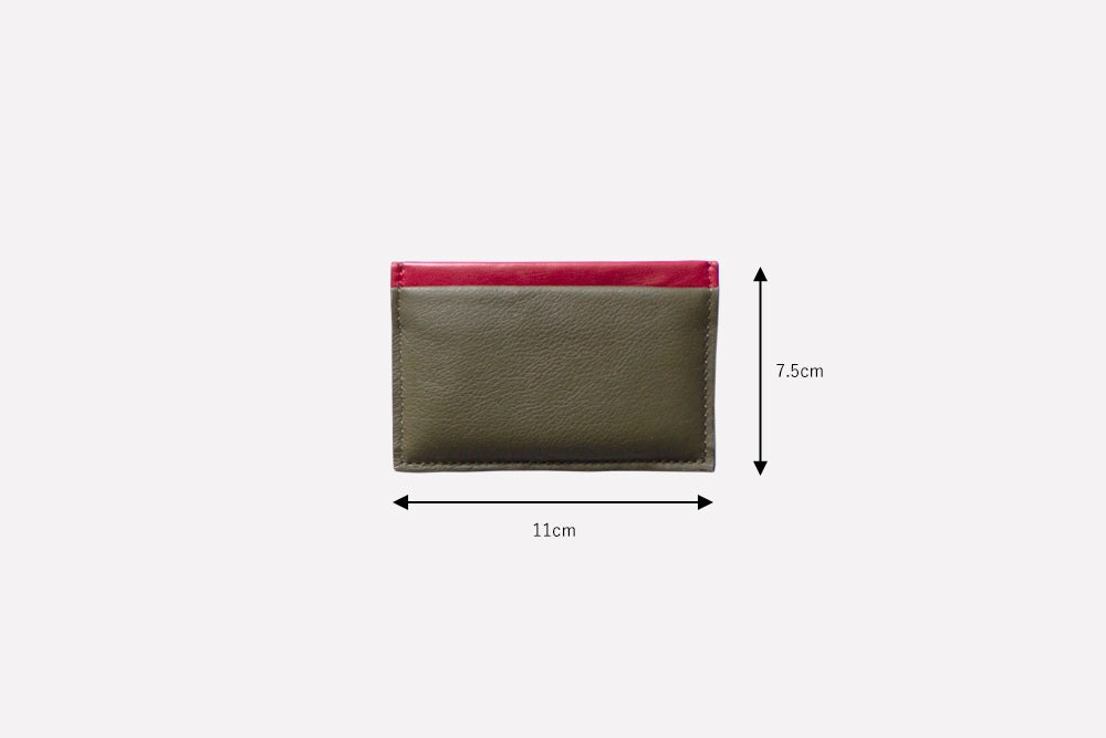 Slim Card Case / シープスキン スリムカードケース