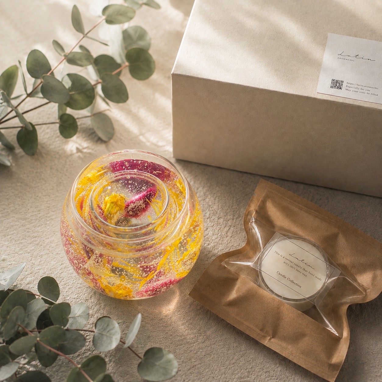 Botanical Candle Set – Sincerity（BOTANICALキャンドルホルダー