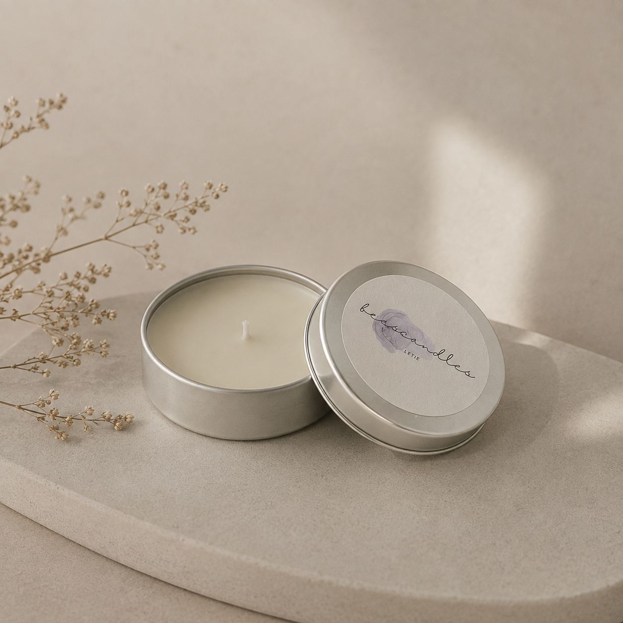 Natural Beeswax Aroma Candle（100%天然蜜蝋アロマキャンドル）