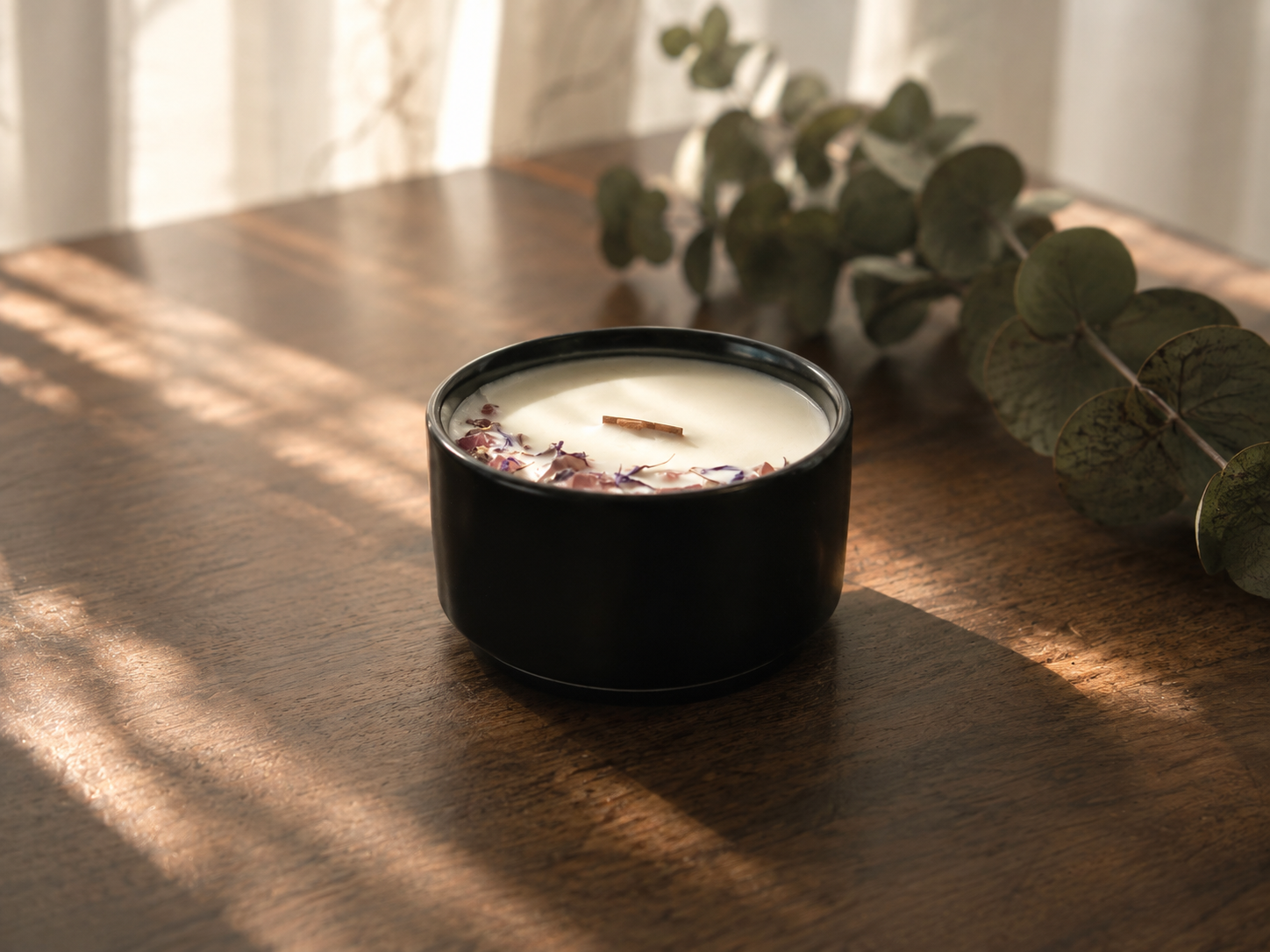 Stone Candle & Mini Sachet Gift Set – DeepRose（天然石アロマSOYキャンドル・ミニサシェセット）