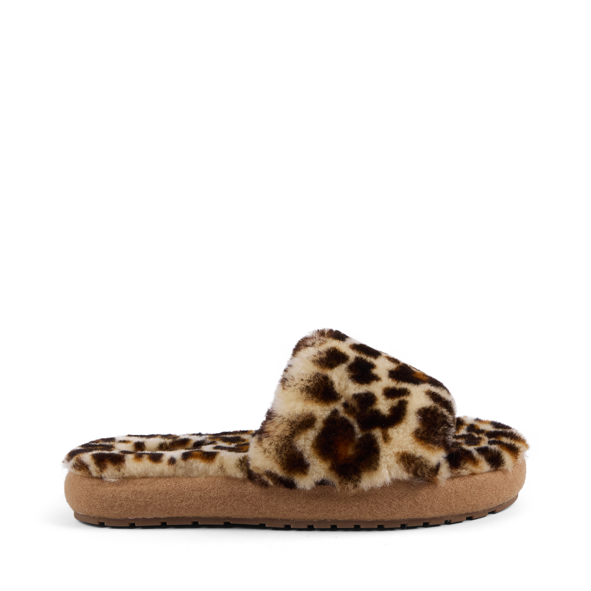 MCKAY Leopard　ムートンルームシューズ