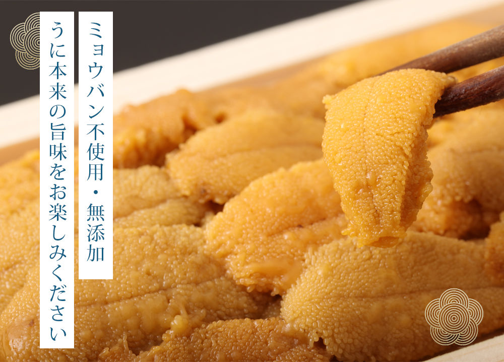 ロシア産蝦夷バフンウニ100g