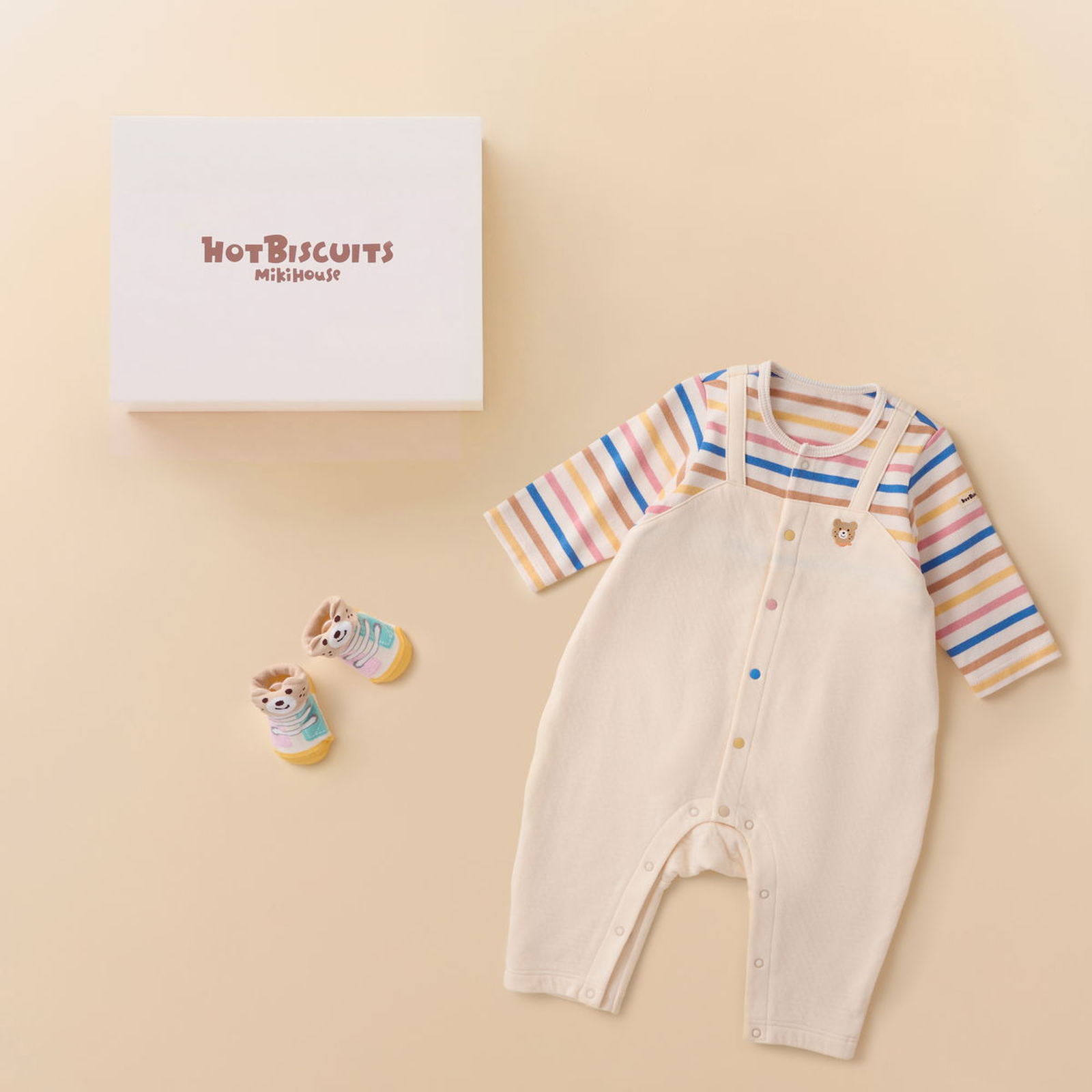 カバーオール＆ソックスセット【BOX付き】