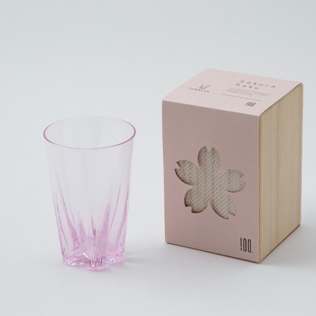 さくらさく　タンブラー（桐箱）
