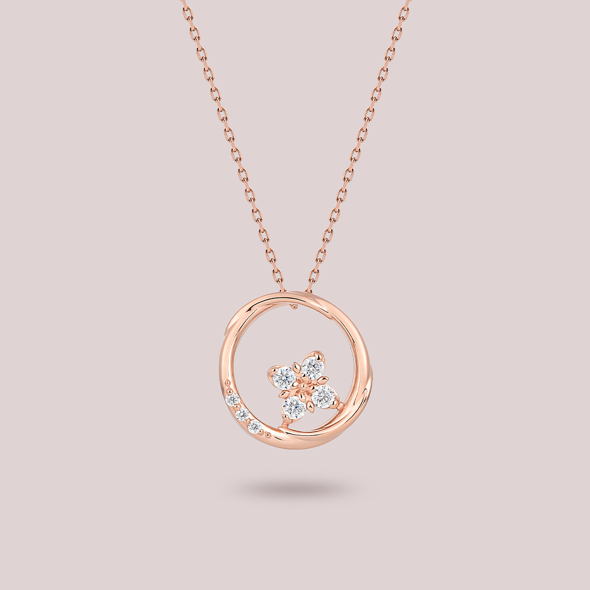 【HOLIDAY LIMITED】シルバー サークル ネックレス