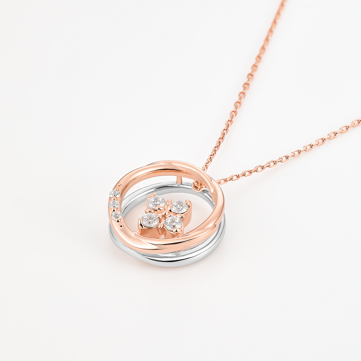 【HOLIDAY LIMITED】シルバー サークル ネックレス