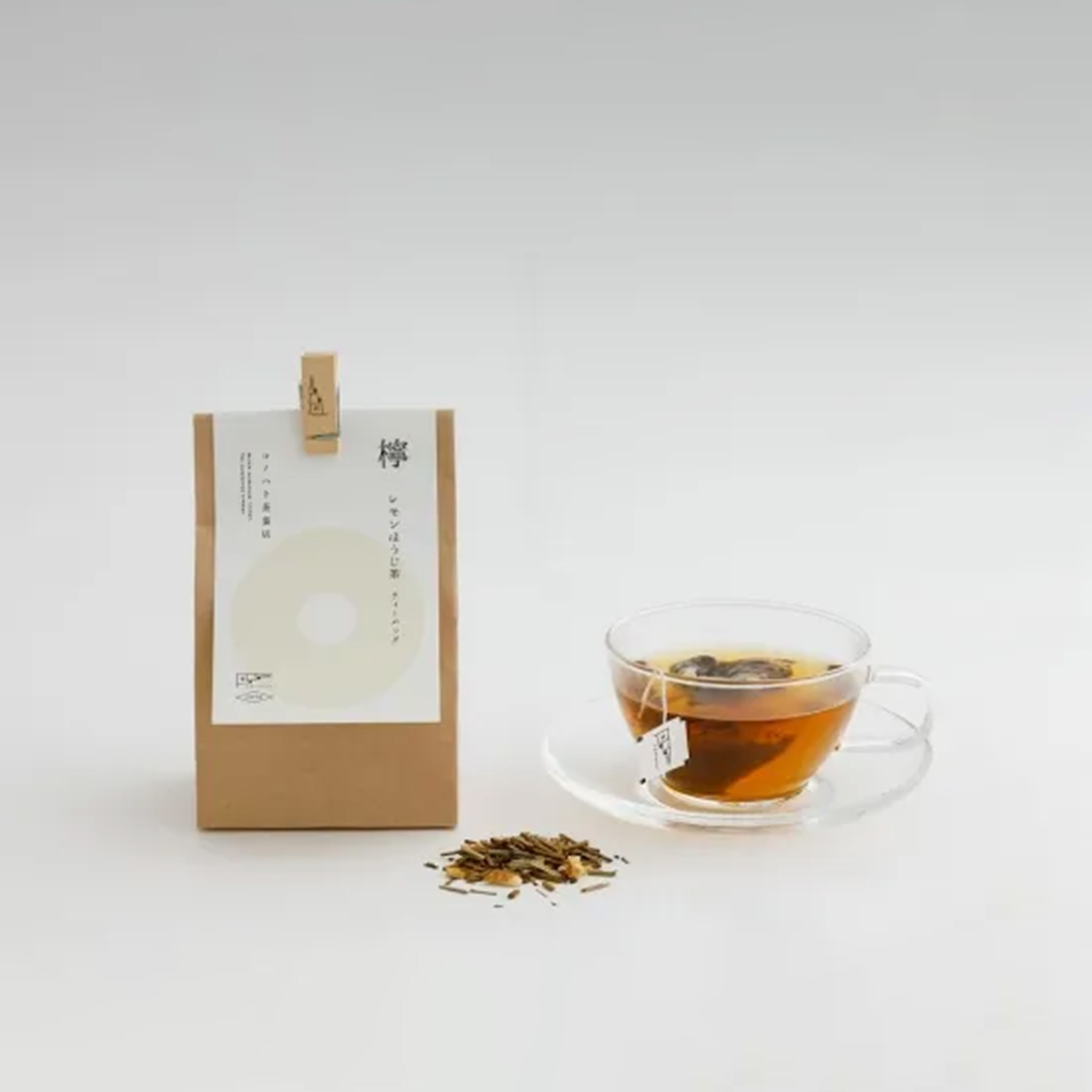 美しいお茶とガラスカップのギフトBOXセット