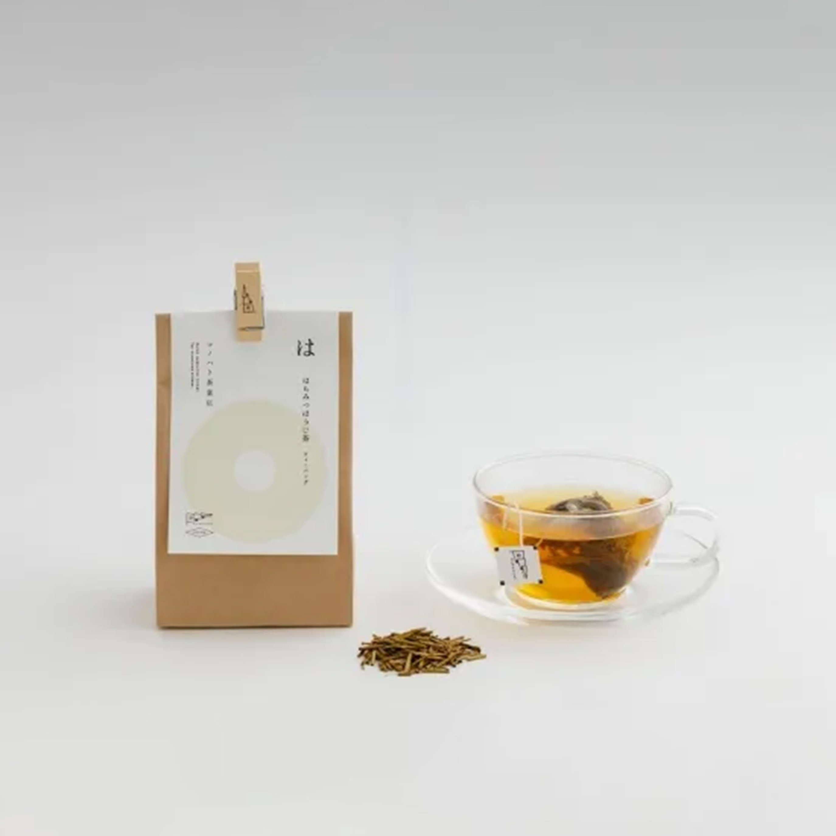 美しいお茶とガラスカップのギフトBOXセット