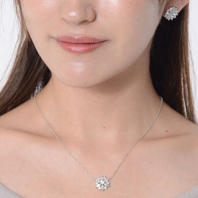 【Clementia】ワイルドダリアネックレス