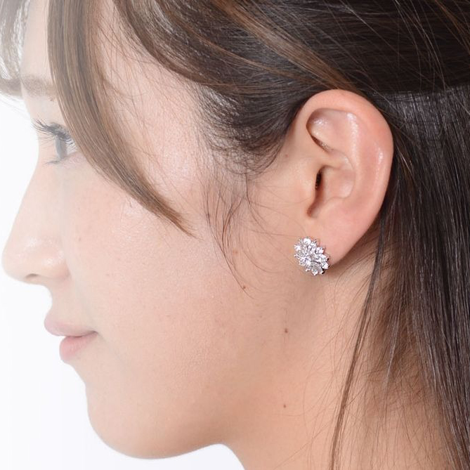 【Clementia】ワイルドダリアピアス