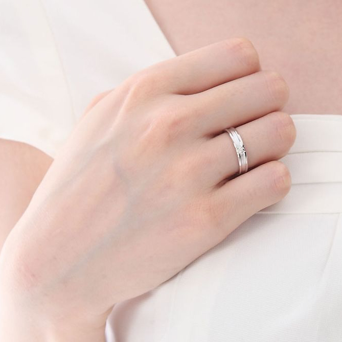 【Clementia】エターナルラブダイヤモンドペアリング